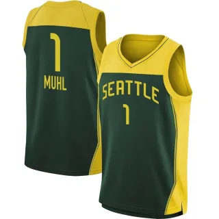 Men's Seattle Storm Nika Muhl Explorer Edition Victory Green 2021 Jersey