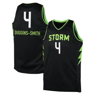Men's Seattle Storm Skylar Diggins-Smith Black 2024 Rebel Edition Jersey