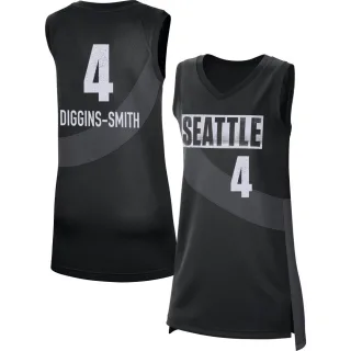 Women's Seattle Storm Skylar Diggins-Smith Rebel Edition Victory Black 2021 Jersey